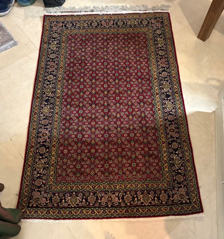 Authentic Persian Tabriz Rug | Handwoven | Antique (Approx. 40–45 Years Old)