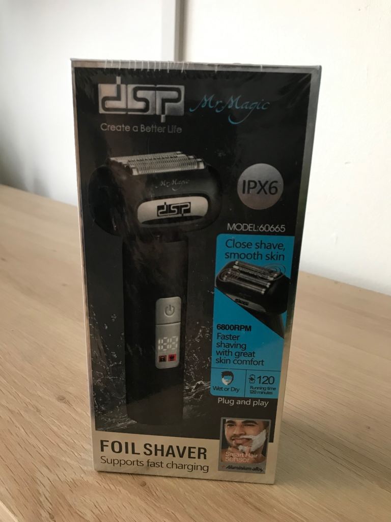 New DSP My Magic Foil Shaver 60065 – Unopened Box