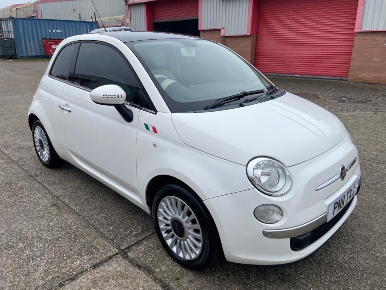 2011 Fiat 500 1.2 Lounge 3dr [Start Stop] HATCHBACK Petrol Manual