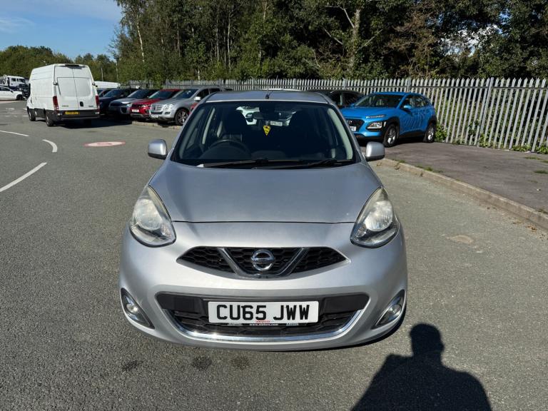 2015 65 REG NISSAN MICRA ACENTA 1.2 5 DOOR PETROL HATCHBACK MANUAL SILVER EURO 6