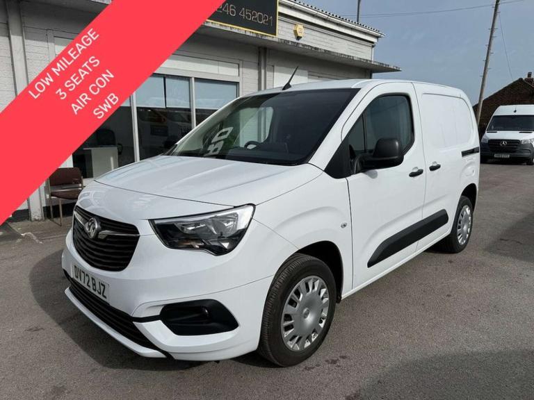 2022 Vauxhall Combo 2300 1.5 Turbo D 100ps H1 Sportive Van [6 Speed] PANEL VAN DIESEL Manual