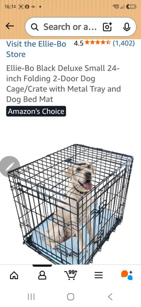 Strong Dog Crate (EllieBo Deluxe) 