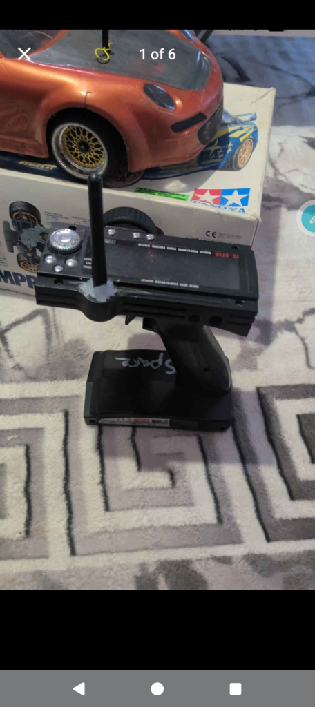 Tamiya Porsche RC Car with Controller & Spares | in Sutton-in-Ashfield ...