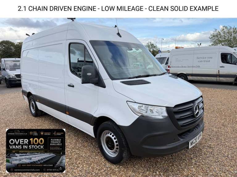 2020 Mercedes-Benz Sprinter 2.1 314 CDI Panel Van 5dr Diesel Manual RWD L2 H2 Euro 6 (s/s) (143 p...