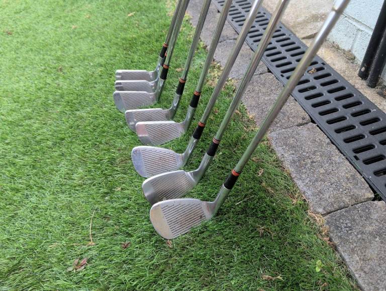 Full set of Ben Hogan Edge forged irons