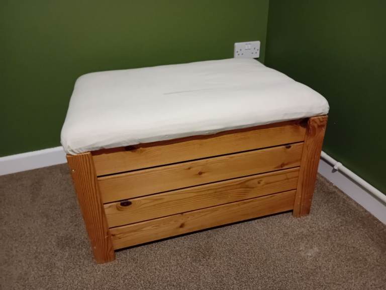 image for Padded storage seat/footstool