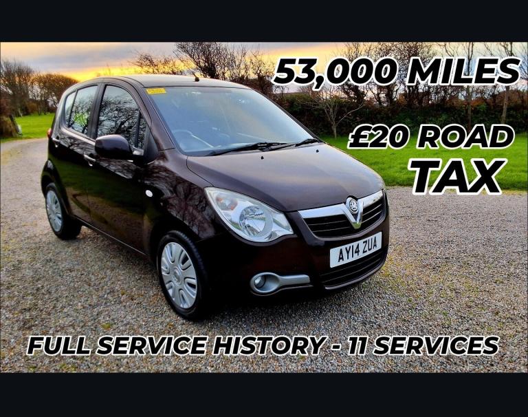 2014 Vauxhall Agila 1.0 12V [68] ecoFLEX S 5dr HATCHBACK Petrol Manual