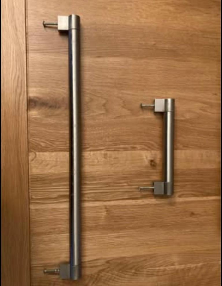 Magnet Kitchen cabinet Handles -Silver (5 large , 20 small) 