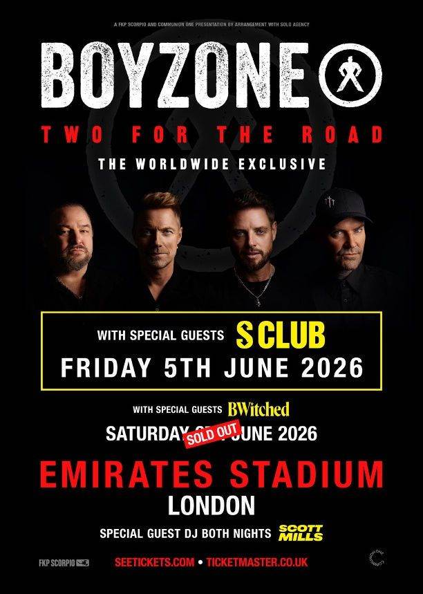 BOYZONE AND S CLUB 7 🎶 