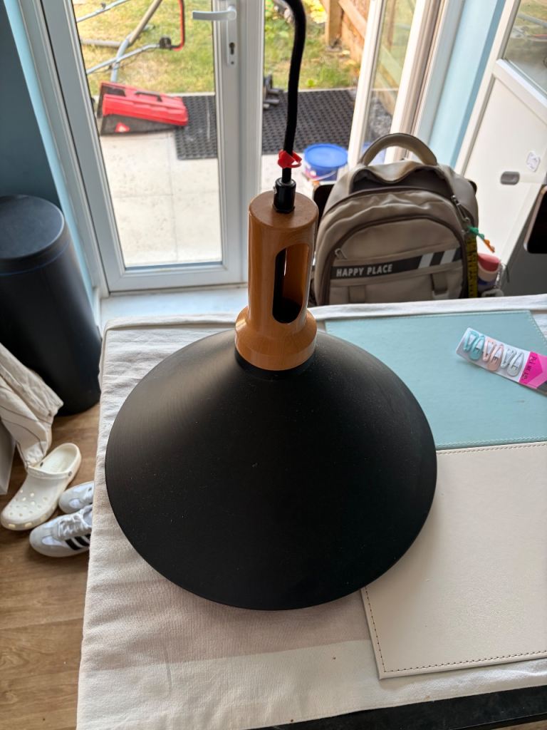 Stylish Black & Copper Pendant Light Shade