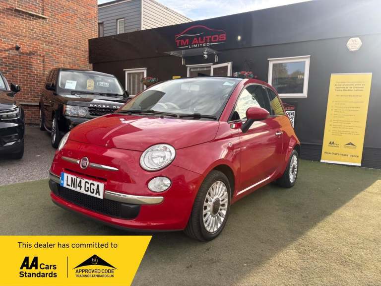 2014 Fiat 500 1.2 Lounge Dualogic Euro 6 (s/s) 3dr Petrol