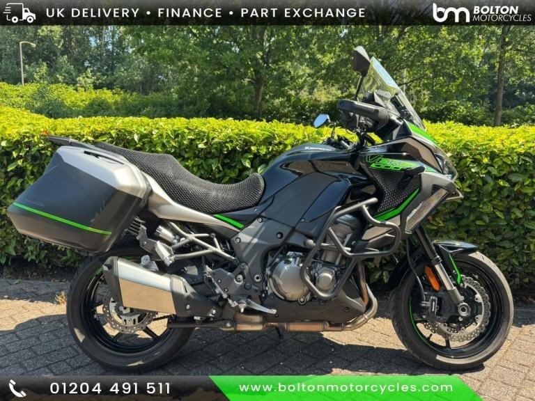 Kawasaki Verys 1000 S Tourer Motorcycle Black 3919 Miles