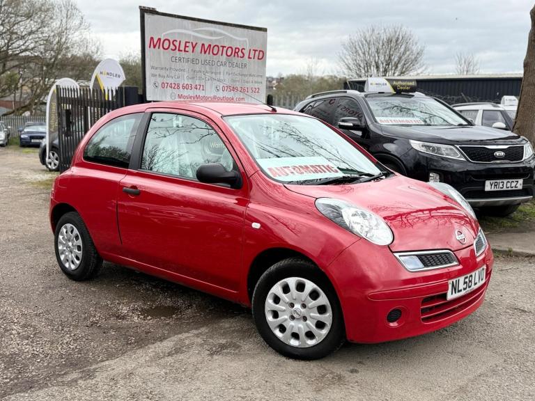 2008 Nissan Micra 1.2 16v Visia+ 3dr HATCHBACK Petrol Automatic