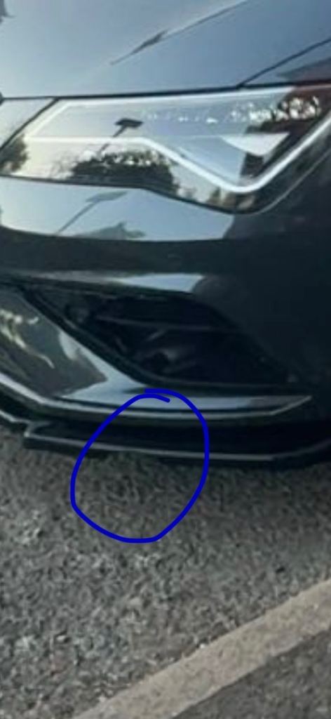 Front splitter For Seat Leon Cupra Maxton