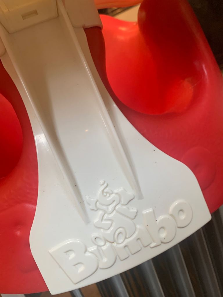 Bumbo baby sit up booster