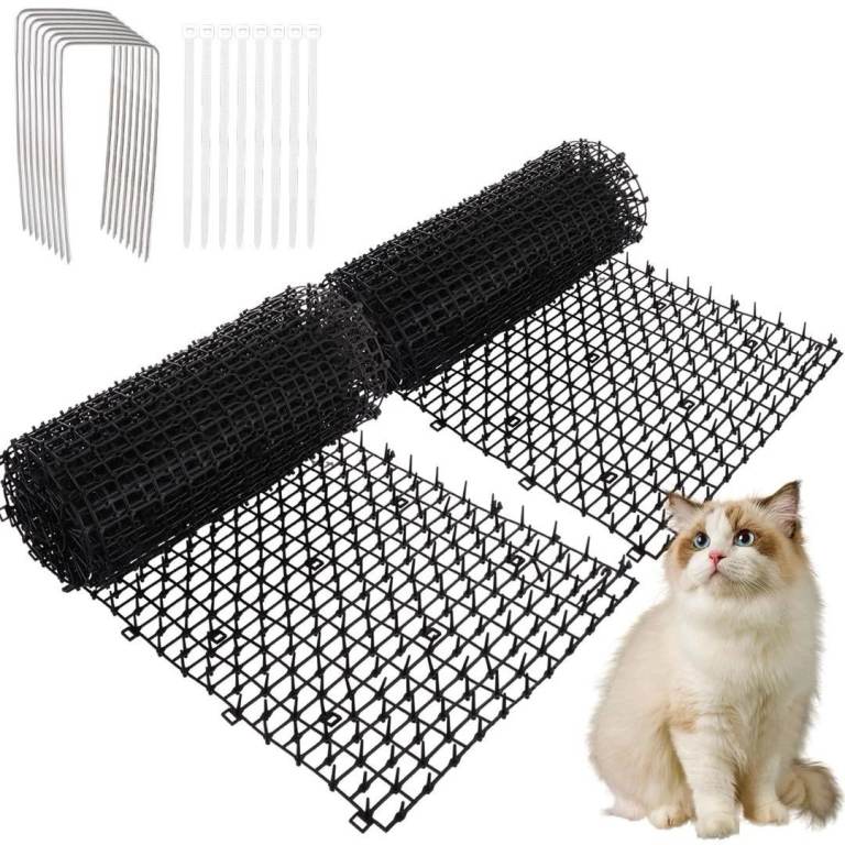 Cat Scat Mat Spike Anti-Cat Dog Pest Deterrent Repellent Animal Scarer Garden