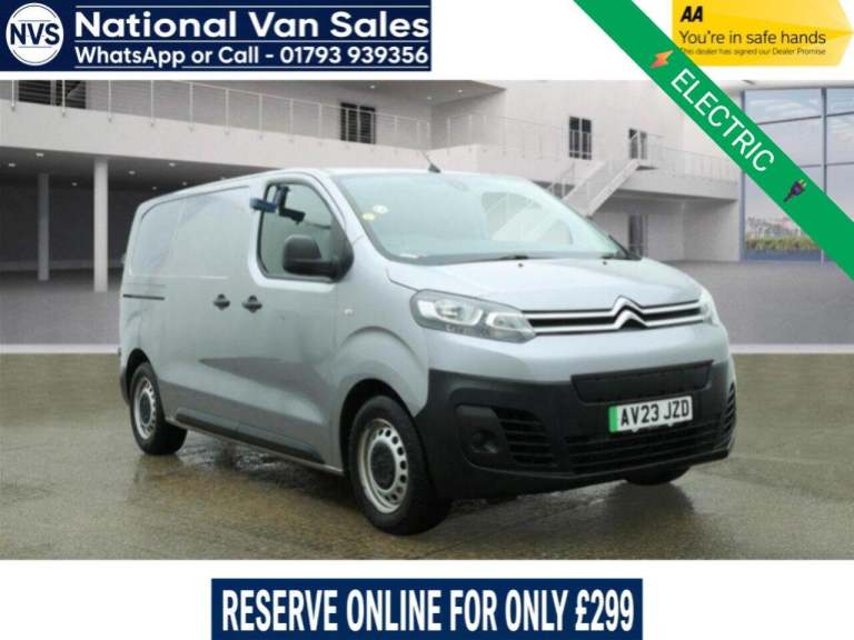 2023 Citroen Dispatch e 1000 75 kWh Enterprise Edition M Auto MWB 6dr (7.4kW Charger) PANEL VAN E...