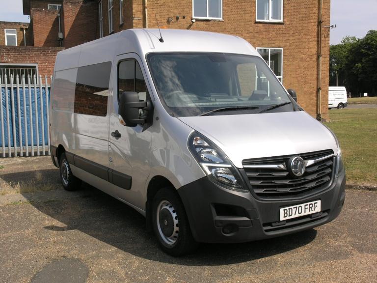 2021 Vauxhall Movano 2.3 Turbo D 135ps 9 Seat Crew Van + VAT Crew Van Diesel Manual