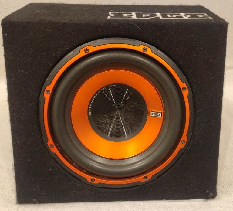 Edge EDB10A 10 inch Car Subwoofer Bass Box