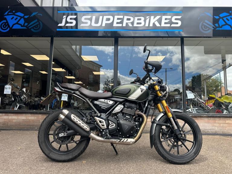 TRIUMPH SCRAMBLER 400X 2025 - ONE OWNER 