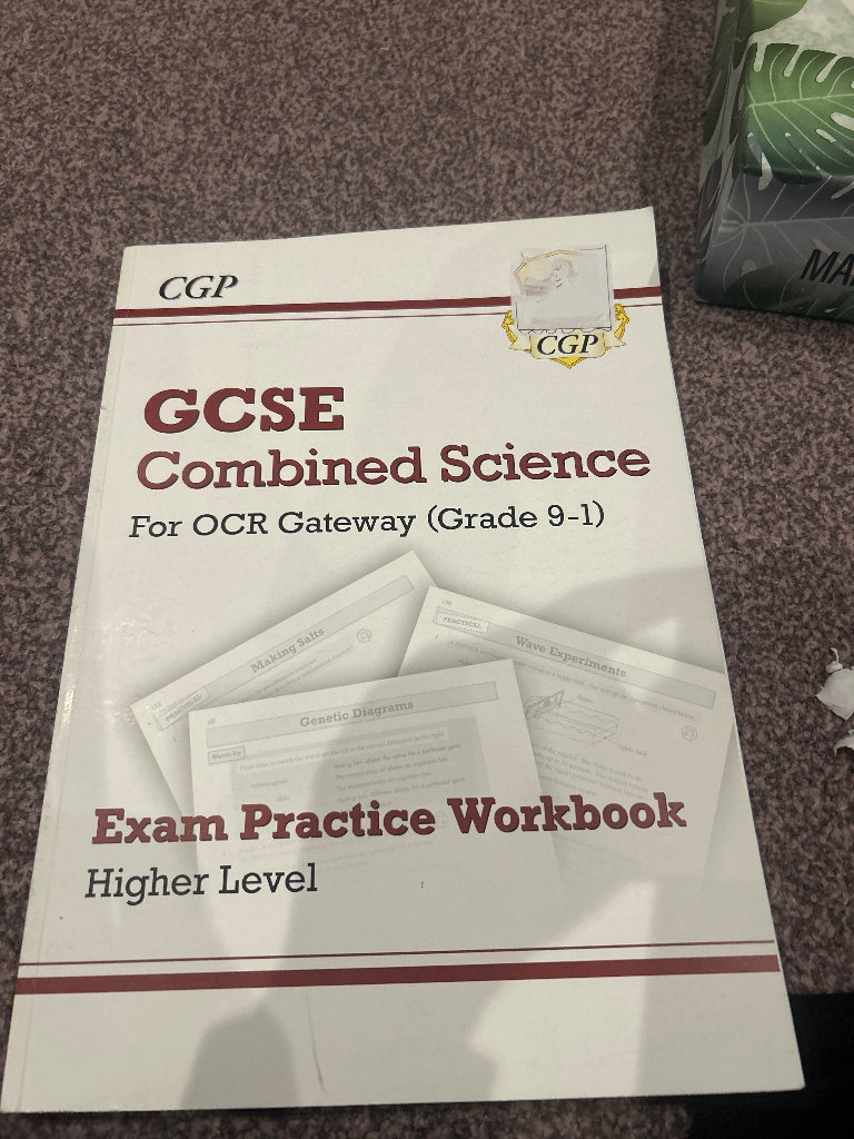 GCSE COMBINED SCIENCE FOR OCR GATEWAY GRADE1-9
