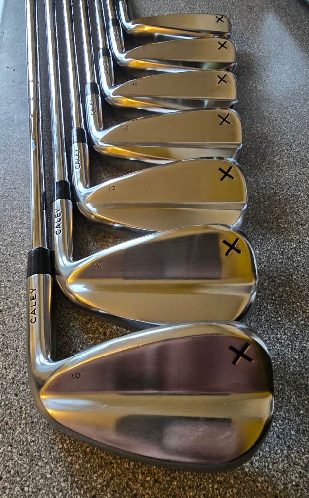 Caley Golf Irons Set (4-P) with KBS Shafts – As Good As New
