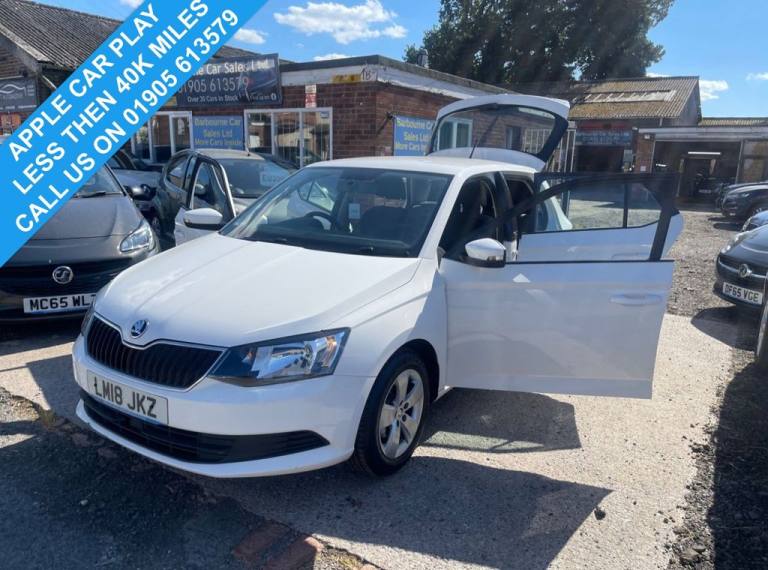 2018 18 SKODA FABIA 1.0 SE HATCHBACK 5DR PETROL MANUAL EURO 6 (S/S) (75 PS)