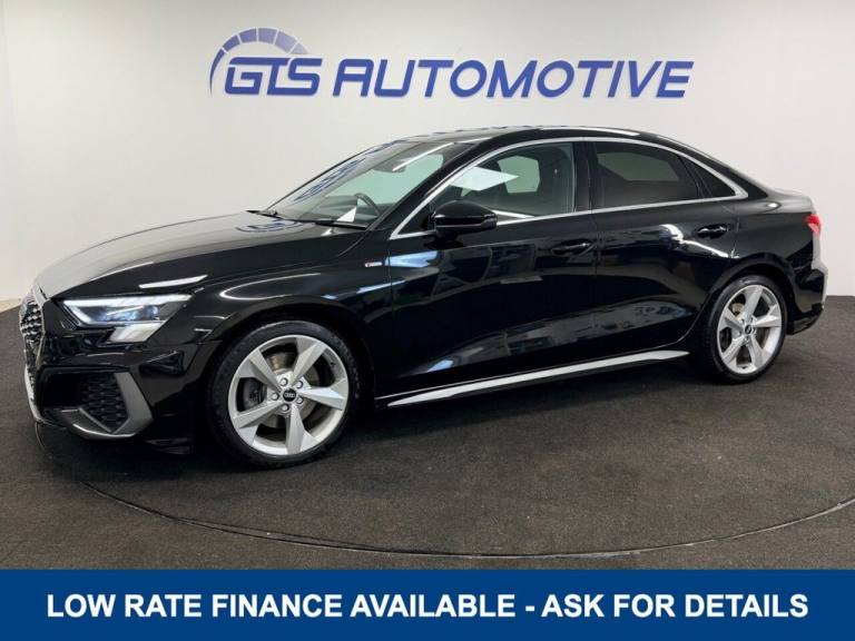 2021 Audi A3 1.5 TFSI 35 S-LINE S-TRONIC AUTO 150 BHP + SAT NAV + LEATHER + APPLE PLAY Saloon Pet...