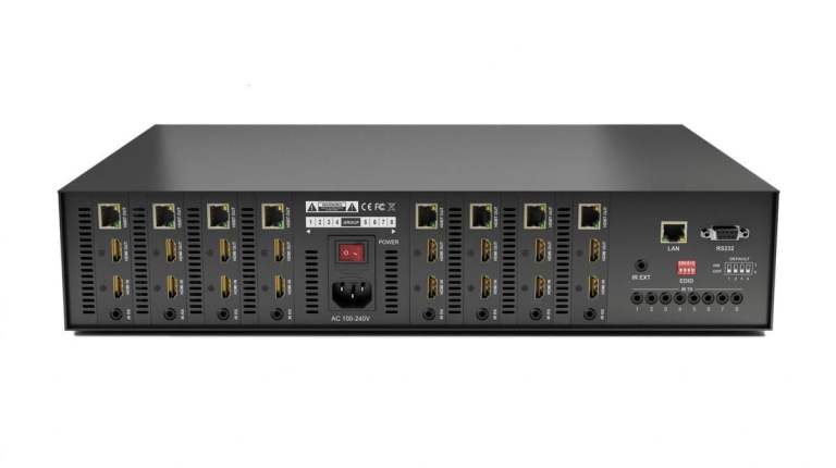 WyreStorm MX-0606-PP-POH | 6x6 HDBaseT Matrix Switch | Professional AV Distribution System