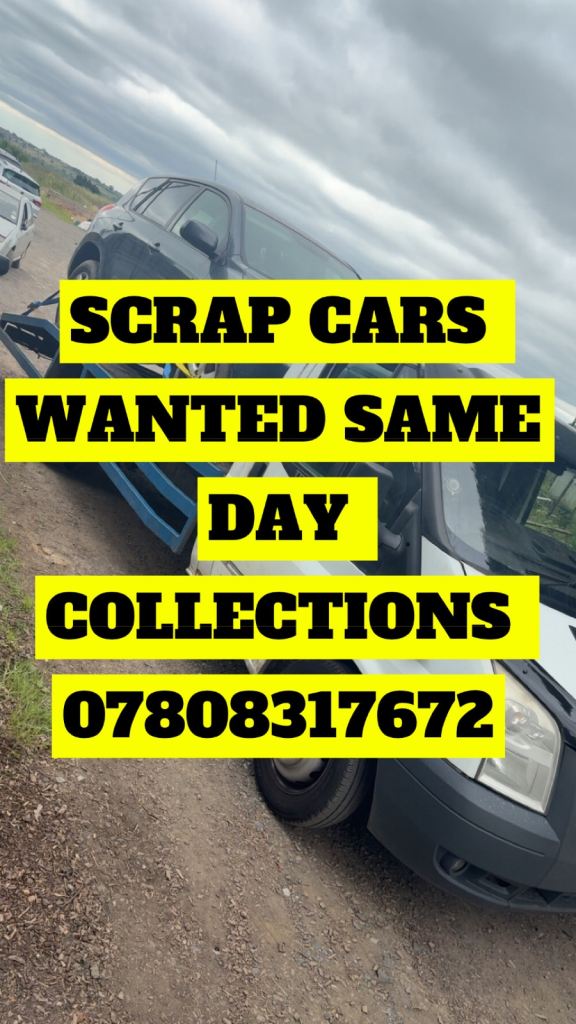 Scrap cars wanted