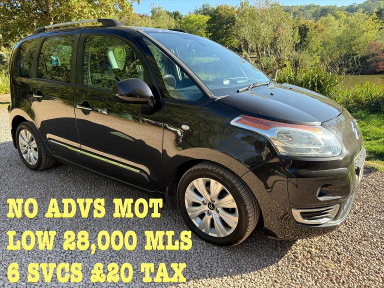 CITROEN C3 PICASSO 1.6 HDI £20 TAX 3 MTH WARTY  28,000 MLS MRCH 27 MOT 70MPG 