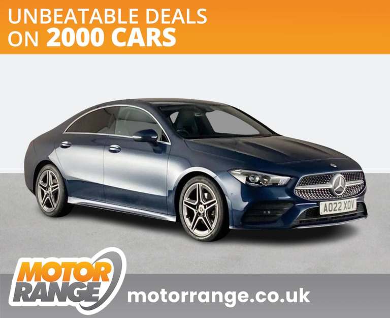 2022 Mercedes-Benz CLA CLA 180 AMG Line 4dr Tip Auto Coupe PETROL Automatic