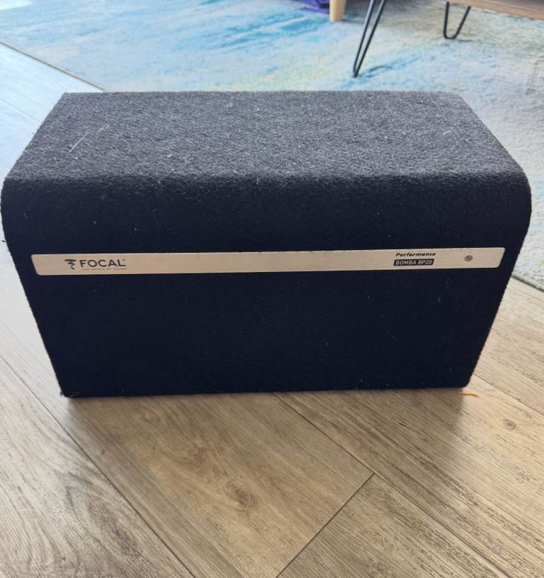 Focal Performance BOMBA BP20 Active Subwoofer 150W RMS Class D Car Audio Bass