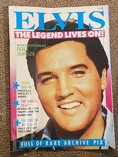 Elvis Magazine: 'The Legend Lives On' **EX**