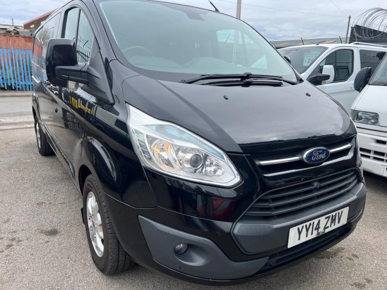 2014 Ford Transit custom ltd Crew Cab LWB 1 years mot History No Vat to pay Lwb 