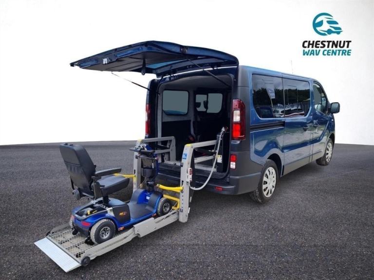 Renault Trafic WAV Wheelchair Access Flat Floor SWB L1H1 30K 2018 No VAT