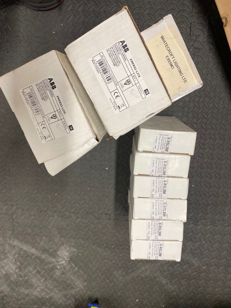 Emergency light bulkheads 