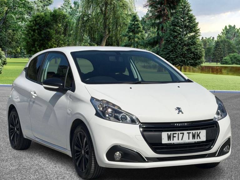 2017 Peugeot 208 1.2 PureTech 82 Black Edition 3dr HATCHBACK PETROL Manual