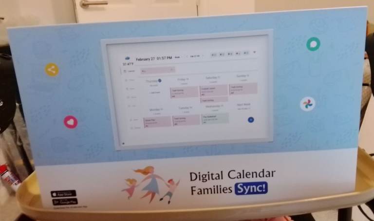 Tabwee P10 digital calendar 