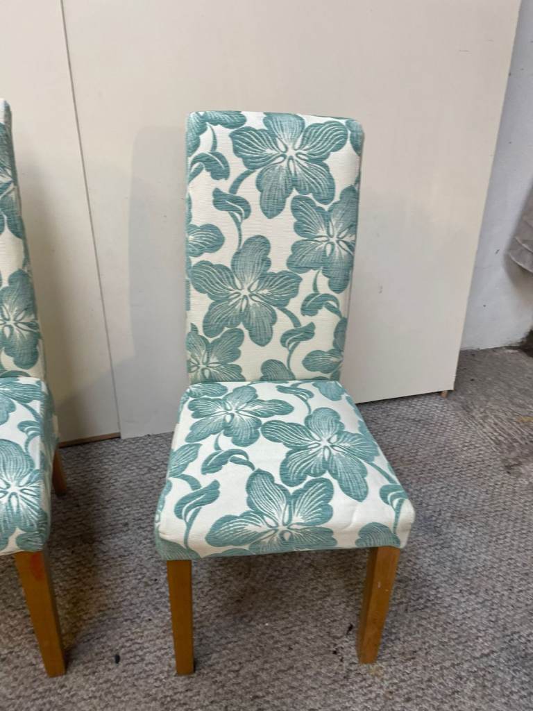 Marco Floral Rollback Dining Chair - 2 Available