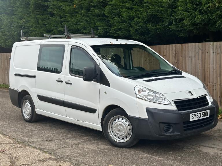 2013 PEUGEOT EXPERT 1200 2.0 HDi Crew Van - 1 YEAR MOT - Free DeliverY! - 