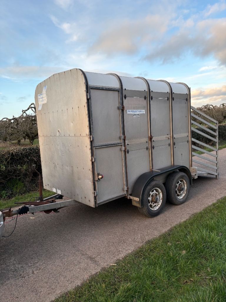 8ft Ifor Williams with sheep decks 
