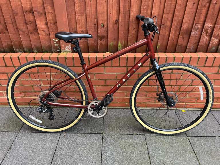 hybrid marin kentfield bike