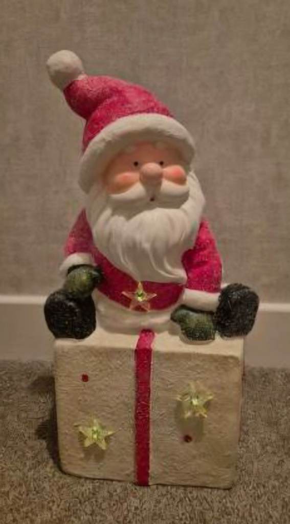 Cute Santa Christmas Ornament Lights