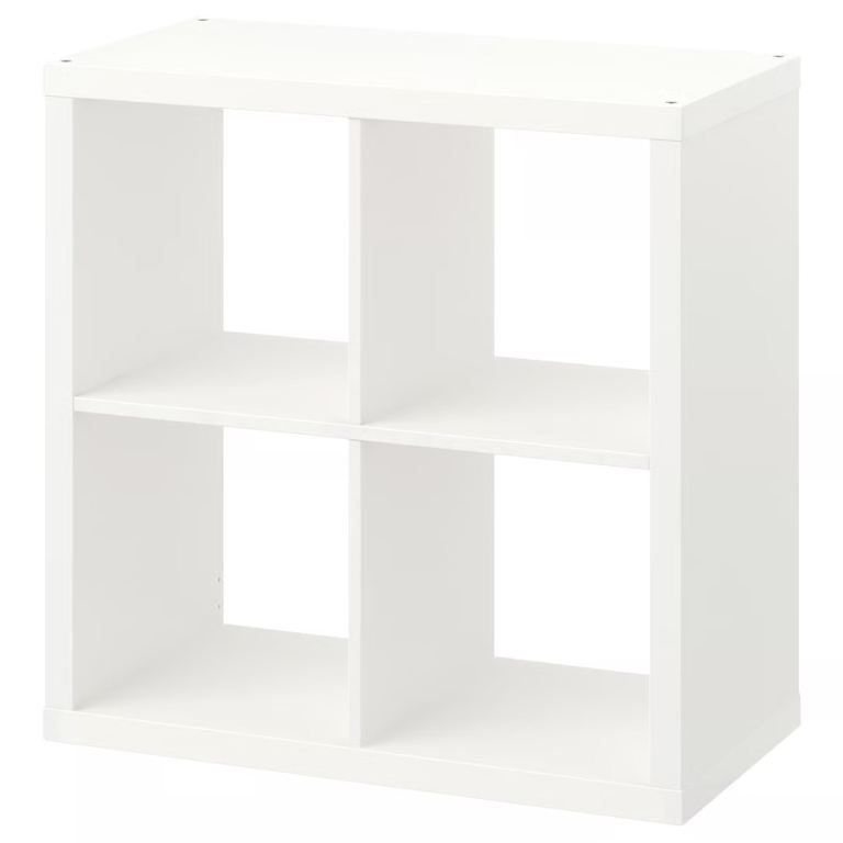 Used KALLAX Shelving unit, white, 77x77 cm - Cube storage