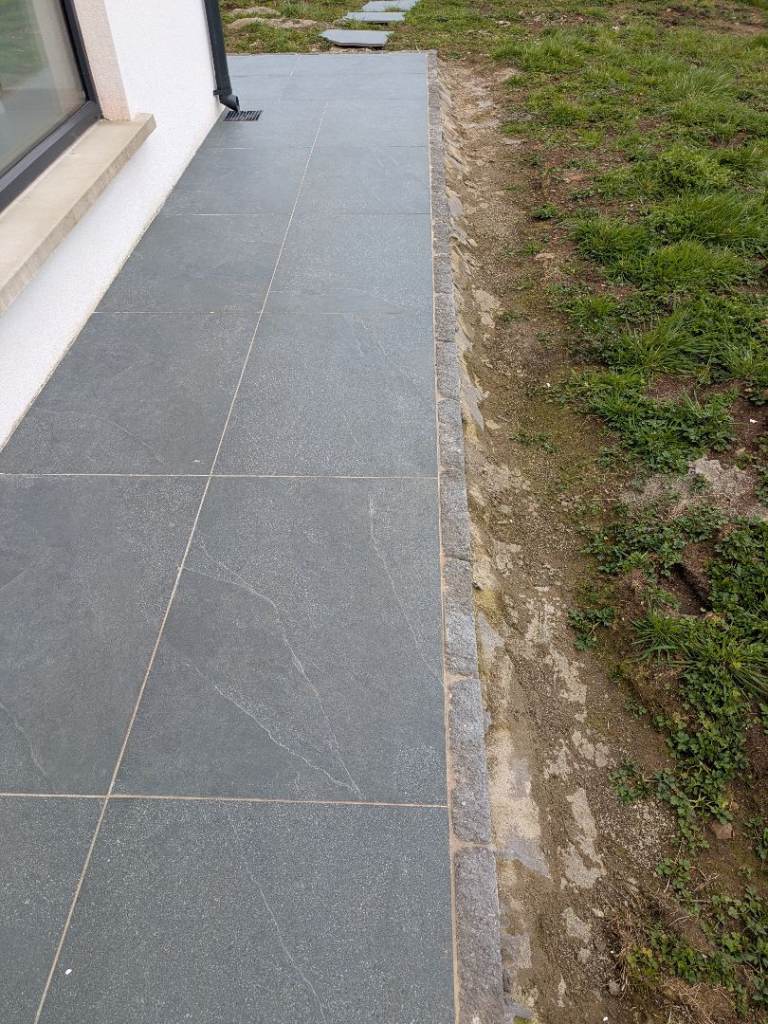 Grey Porcelain Paving Tiles 60x90cm 9 tiles