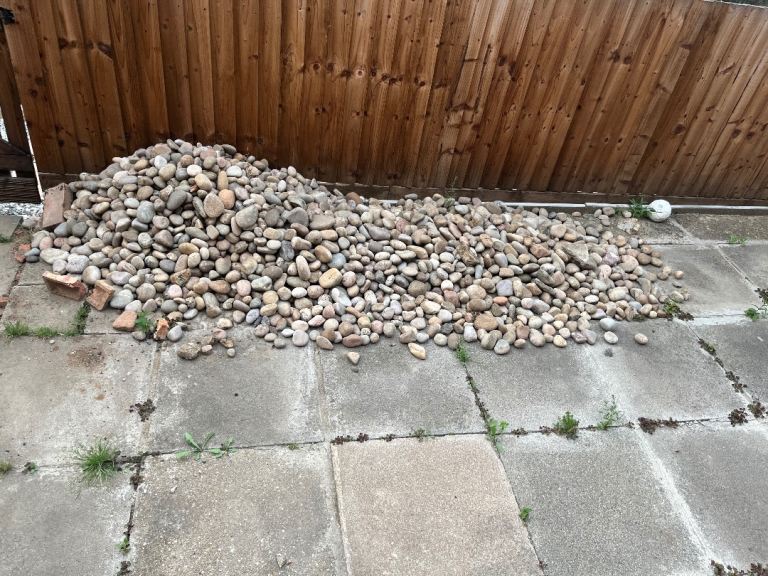 Cobble stones - job lot