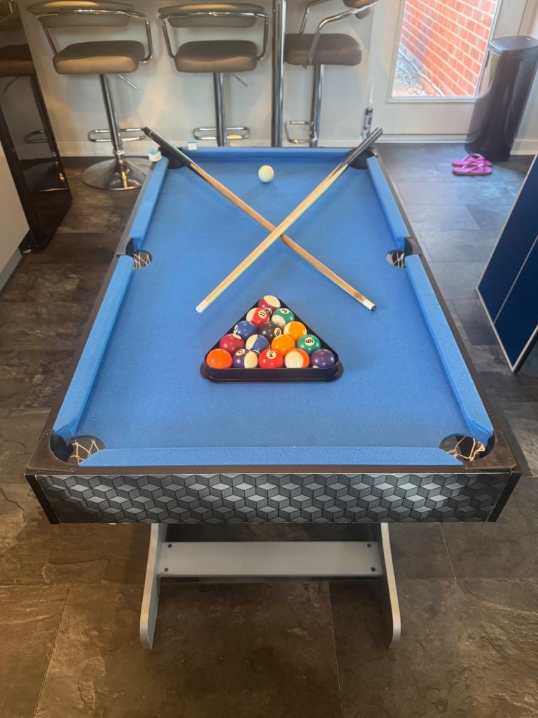 Hy-Pro Junior Pool Table and Table Football £50