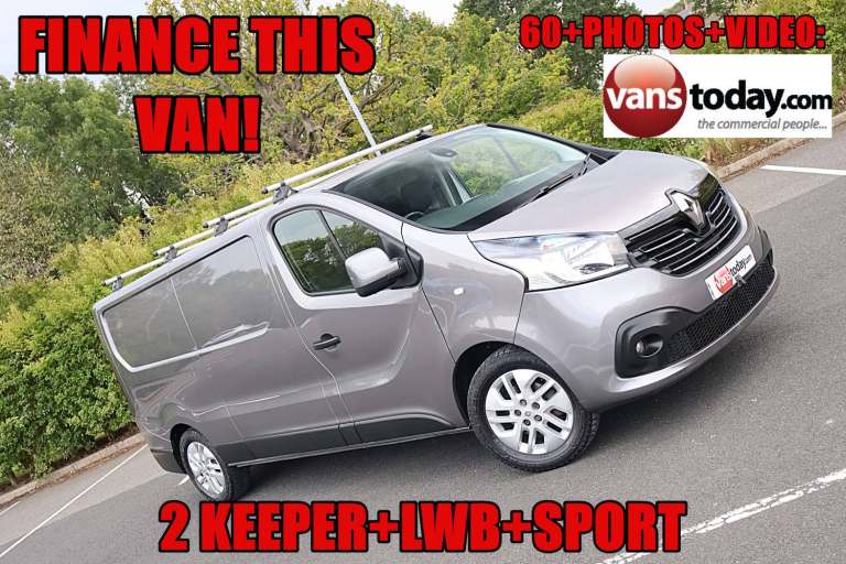 2019 Renault Trafic 1.6 Trafic LL29 Sport Nav dCi + LWB Panel Van Diesel Manual