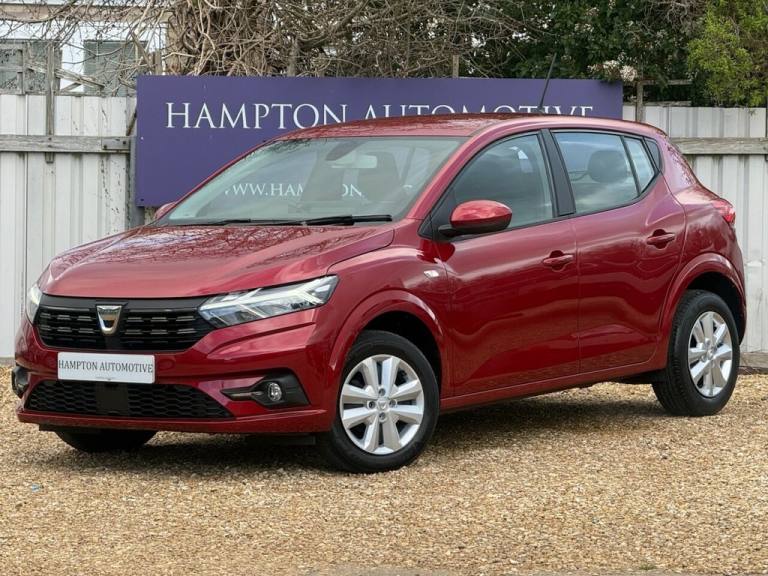 2022 Dacia Sandero 1.0 TCe Comfort Hatchback 5dr Petrol Manual Euro 6 (s/s) (90 ps) Hatchback Pet...